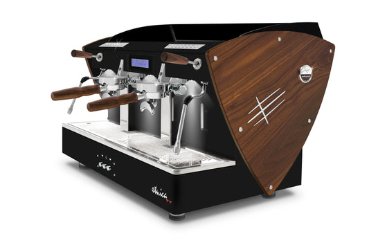 ETNICA DISPLAY TT - ORCHESTRALE COFFEE MACHINE (ALL BLACK + WOOD SIDES)